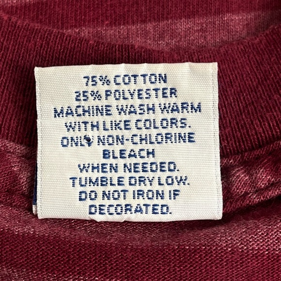 Vintage Alcatraz T-Shirt Embroidered Psycho Ward Outpatient Striped Red Large - Picture 5 of 5